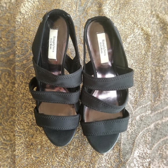 Simply Vera Strappy Heels - Picture 6 of 7